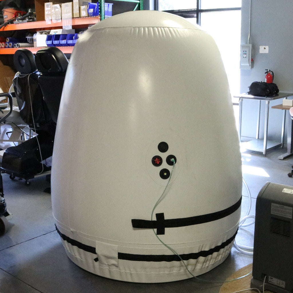 Summit to Sea Dive Vertical Portable Hyperbaric Oxygen Chamber w/ Concentrator