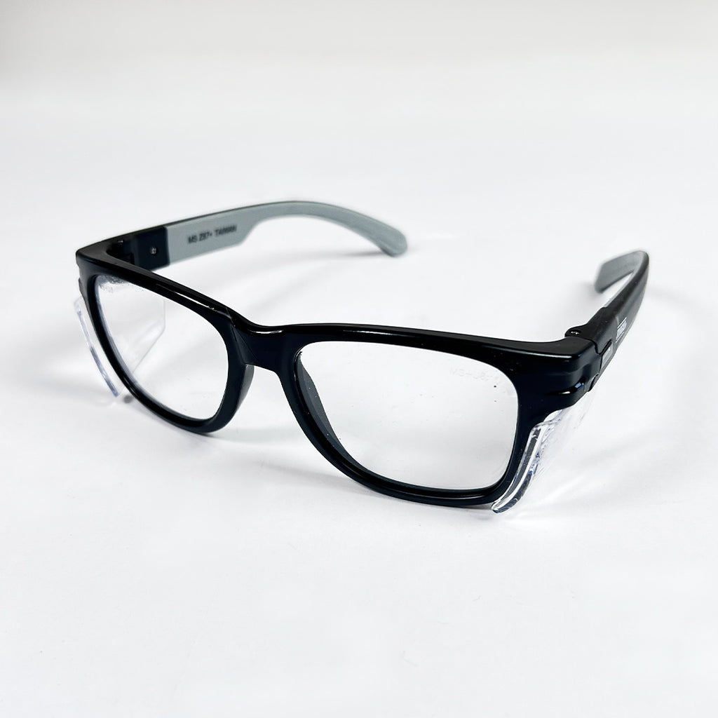 Magid Clear Operator Safety Eyewear With Permanent Side Shields Y50BKAFC