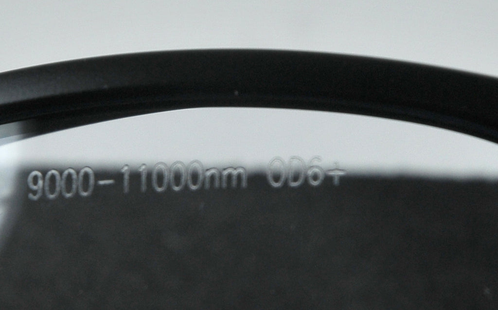 CO2 Laser Operator Eyewear Safety Glasses 10600 9000-11000nm OD6+ 10.6um Microns