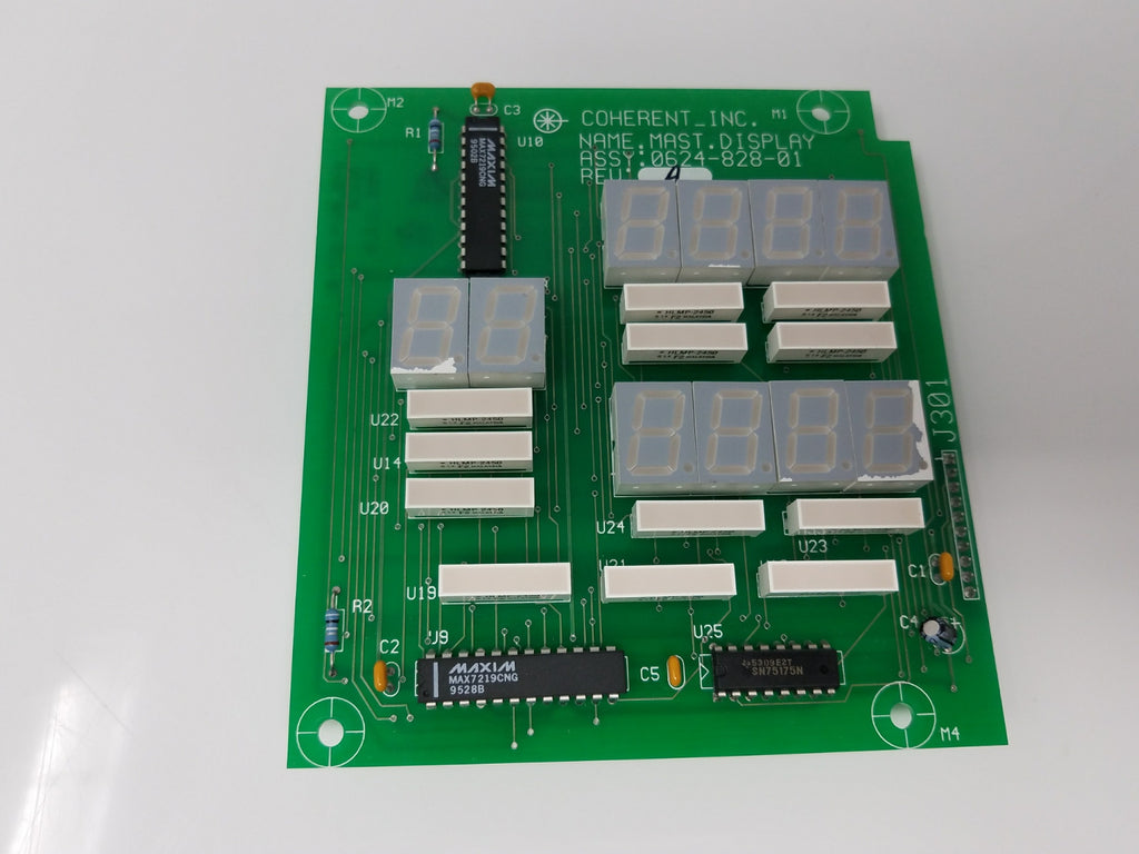 Coherent Ultra Pulse 5000 C Mast Display PCB 0624-828-01 Untested Part AS-IS
