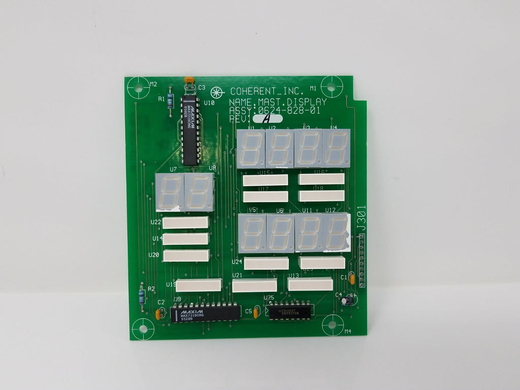 Coherent Ultra Pulse 5000 C Mast Display PCB 0624-828-01 Untested Part AS-IS