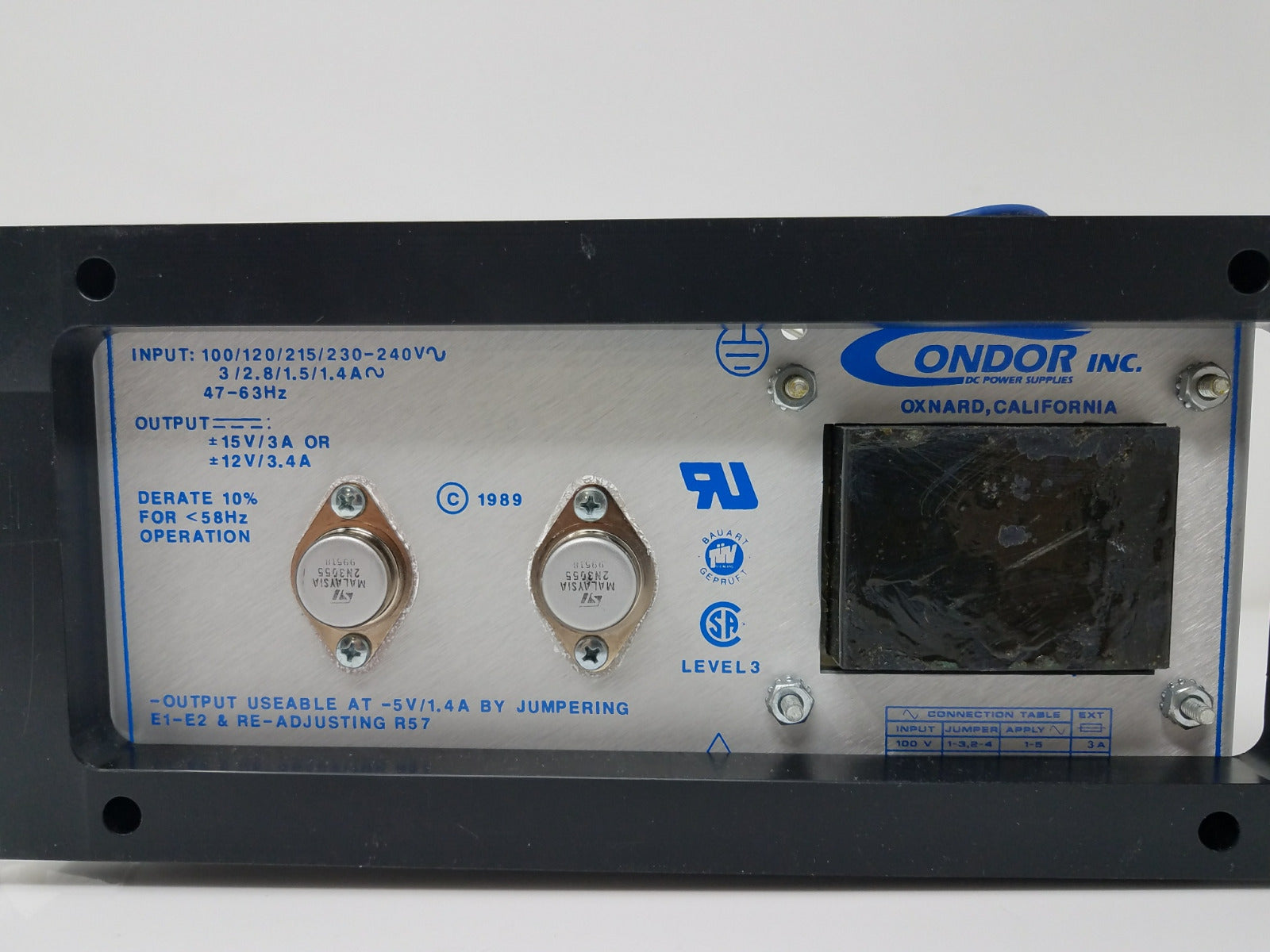 Lumenis Coherent Ultrapulse 5000 C Condor HV Power Supply Replacement Parts