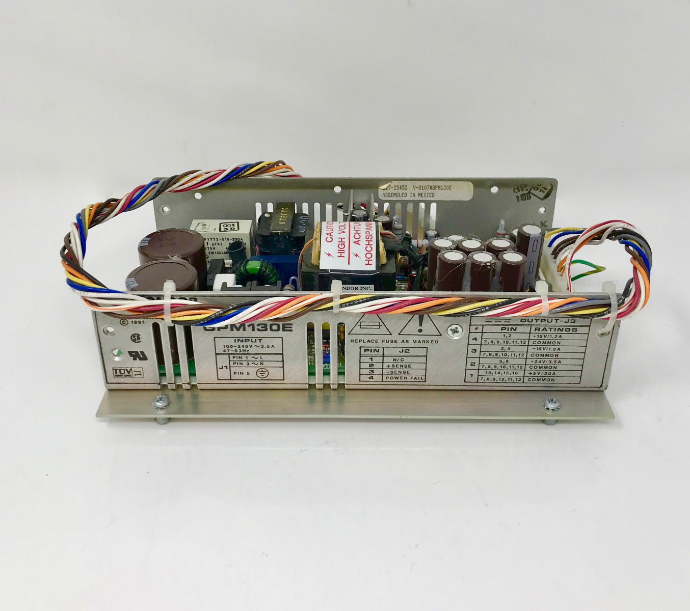 Coherent Ultrapulse 5000 C DC Power Supply 127-25452 Condor 130E * Parts AS IS *