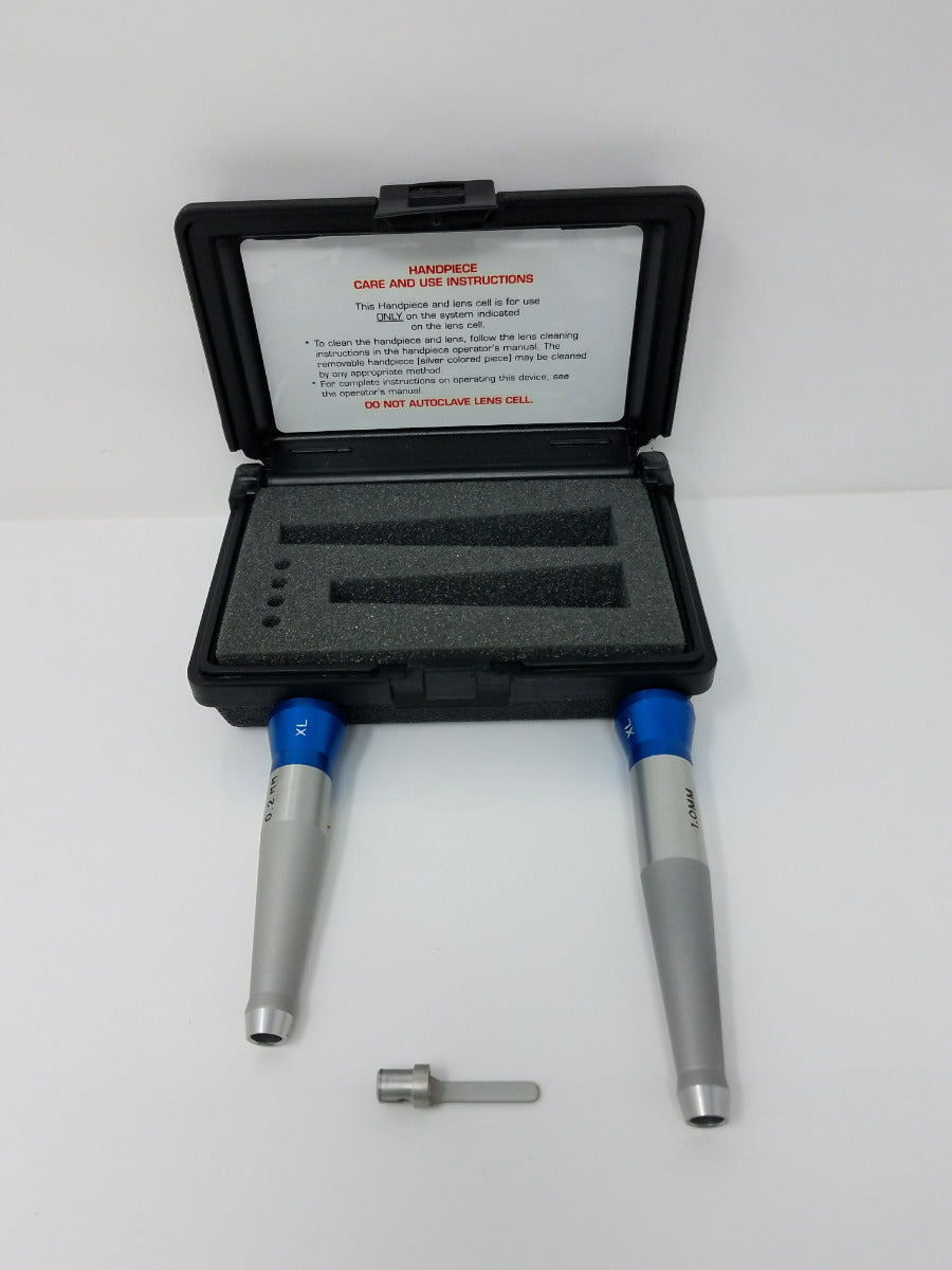Coherent XA50 CO2 Handpeice Set 1.0mm XL and .2mm XL With Case And One Tip