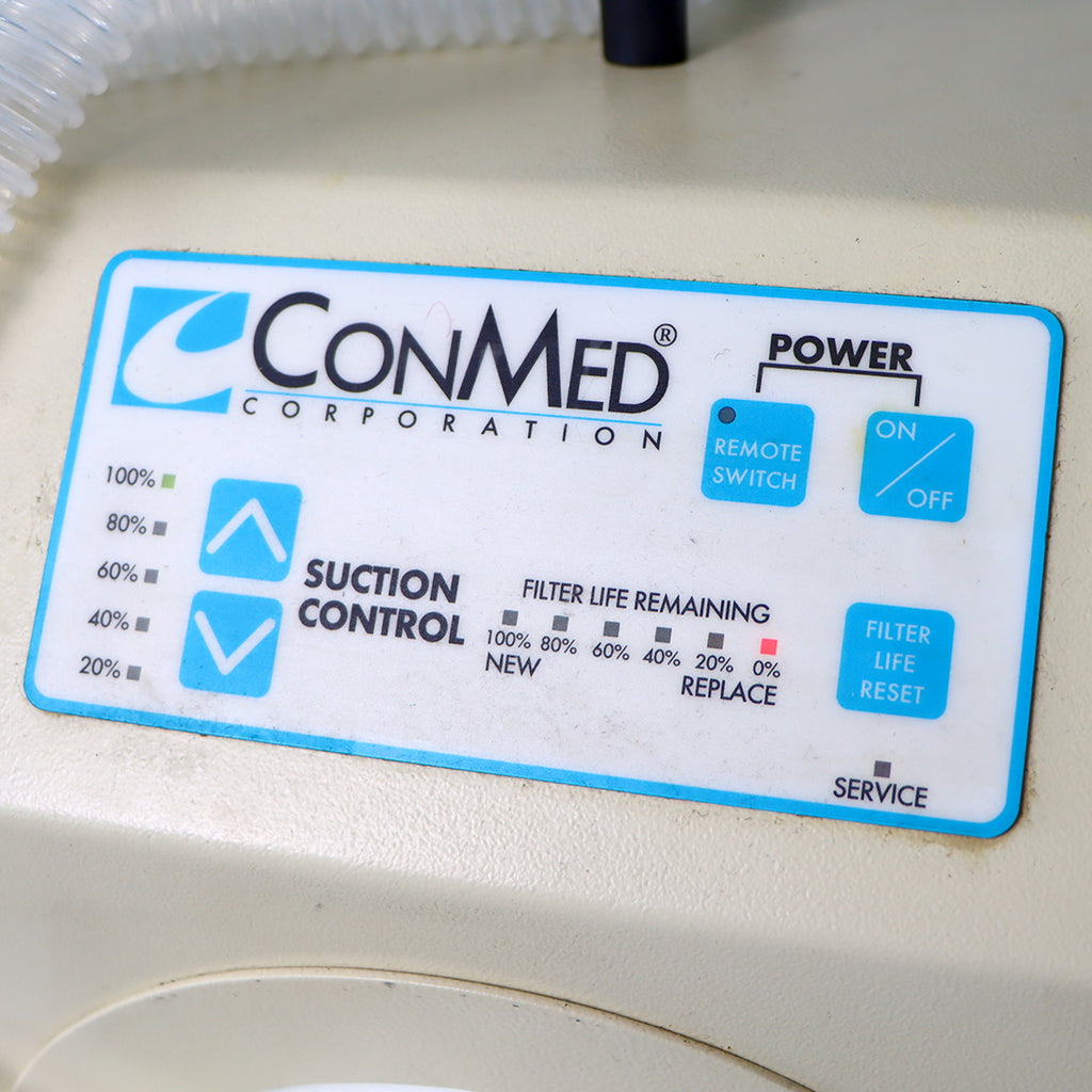 ConMed 1000 SES Smoke Evacuation System - suction control
