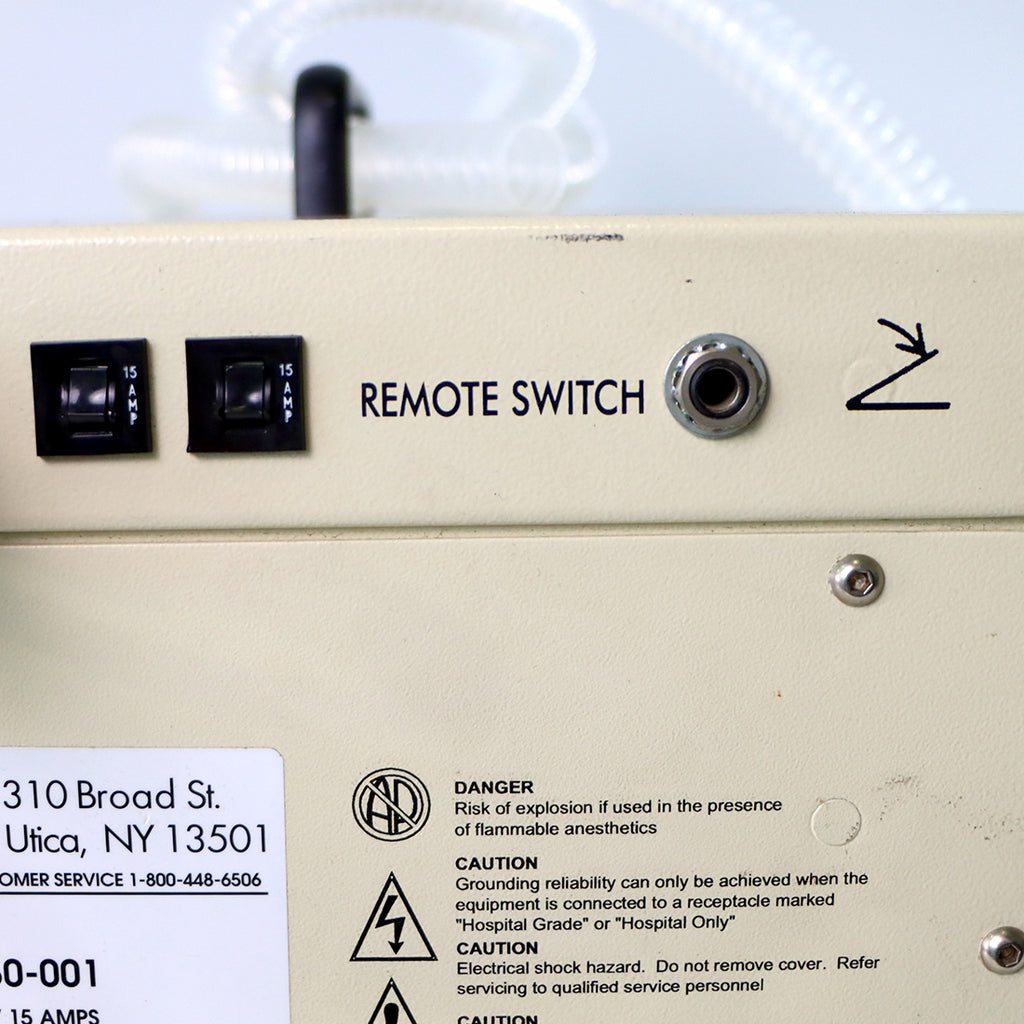 ConMed 1000 SES Smoke Evacuation System - suction control