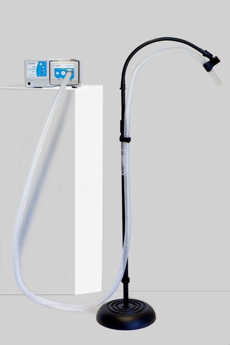 Conmed Buffalo Filter ViroVac System Kit with Filter Hoses Arm Stand VV120