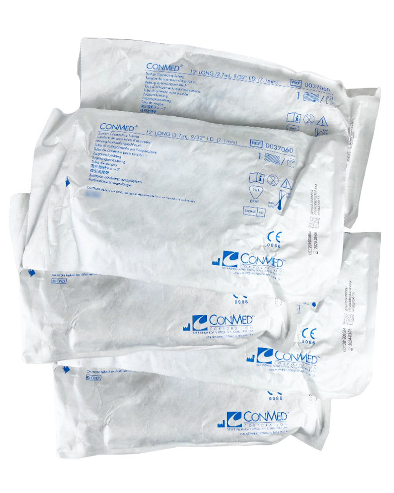 CONMED Suction Connecting Tube 12' LONG (3.7M), 9/32" I.D (7.1MM) 4 PACK EXP2024