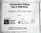 Infiltration Connection Tubing Suction Clear Aspiration Connector AR93216 x10pc