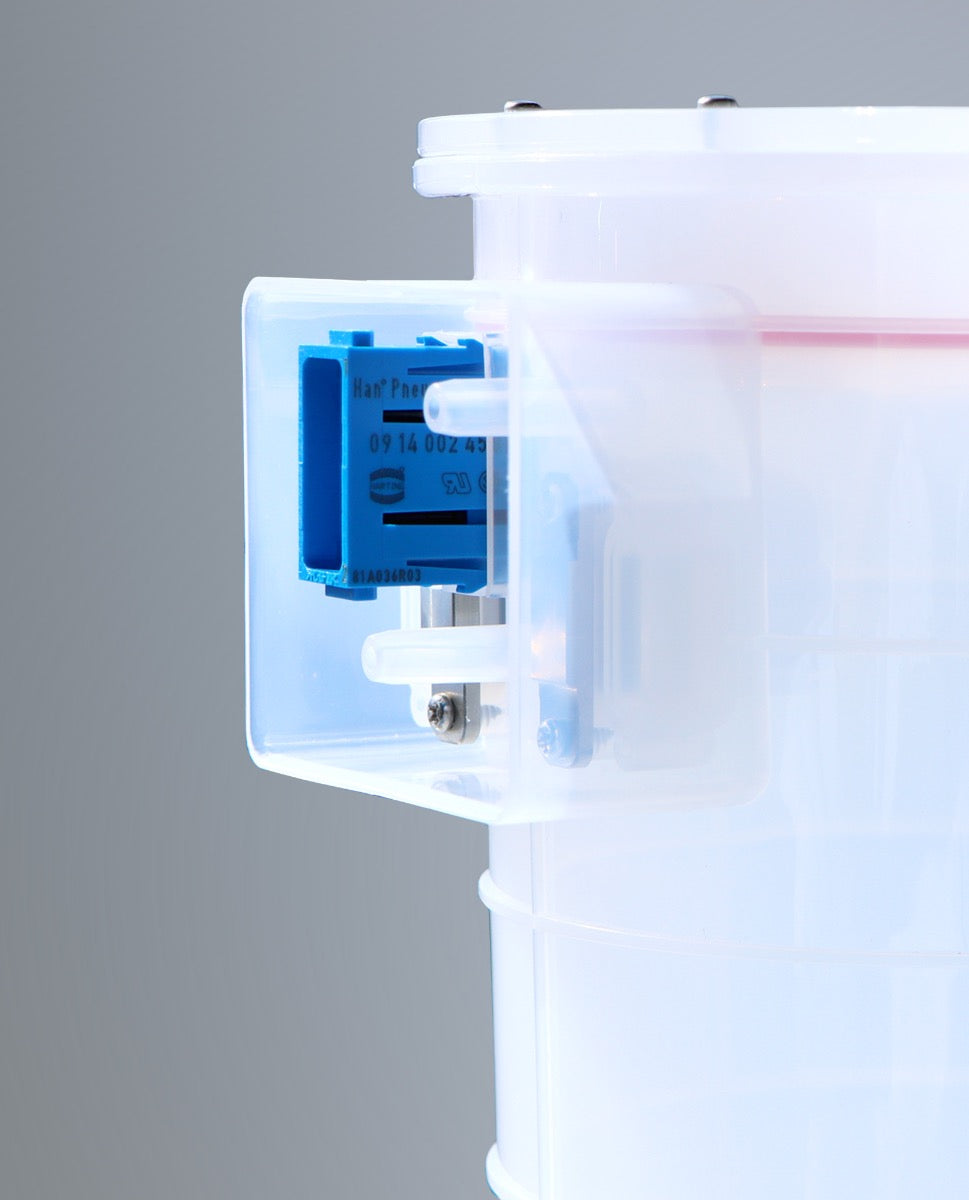 LUVO Bela MD+ Tube Connector to Waste Jar