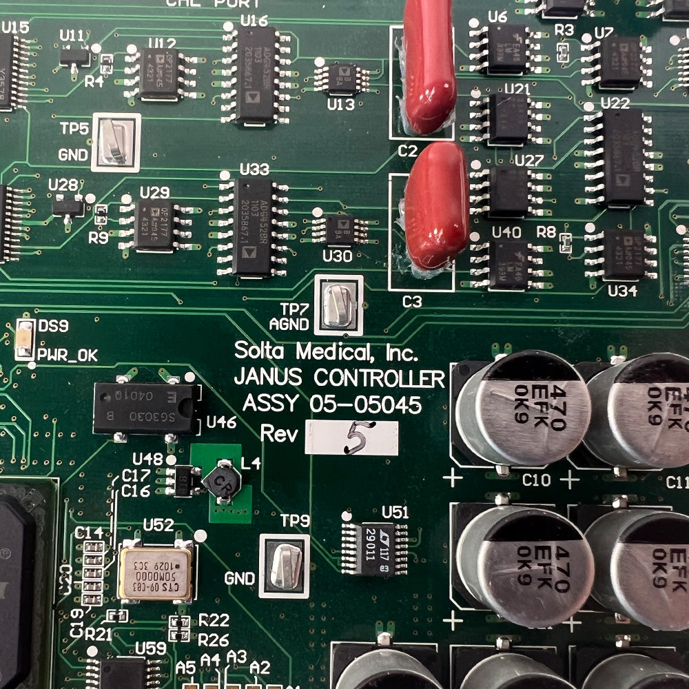 Reliant Technologies Fraxel II Fiber Laser Control Circuit Board w/ Interlock 05-05045 PARTS