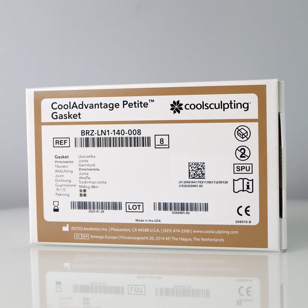Zeltiq PETITE GASKET CoolSculpting CoolAdvantage BRZ-LN1-140-008 (x8 Pcs) Box - 01-23