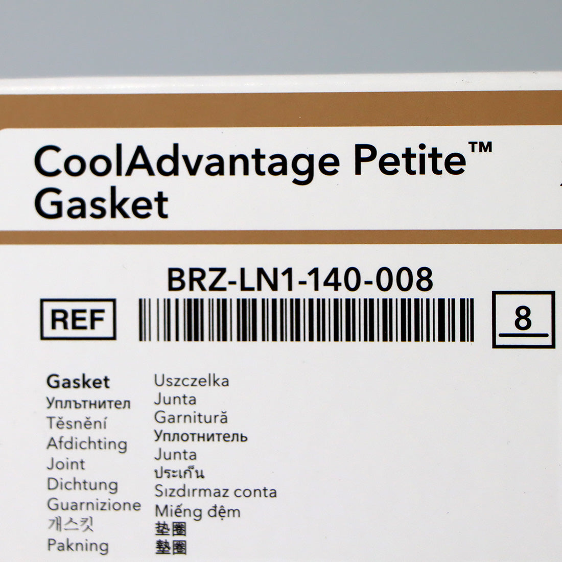 Zeltiq PETITE GASKET CoolSculpting CoolAdvantage BRZ-LN1-140-008 (x8 Pcs) Box - 01-23