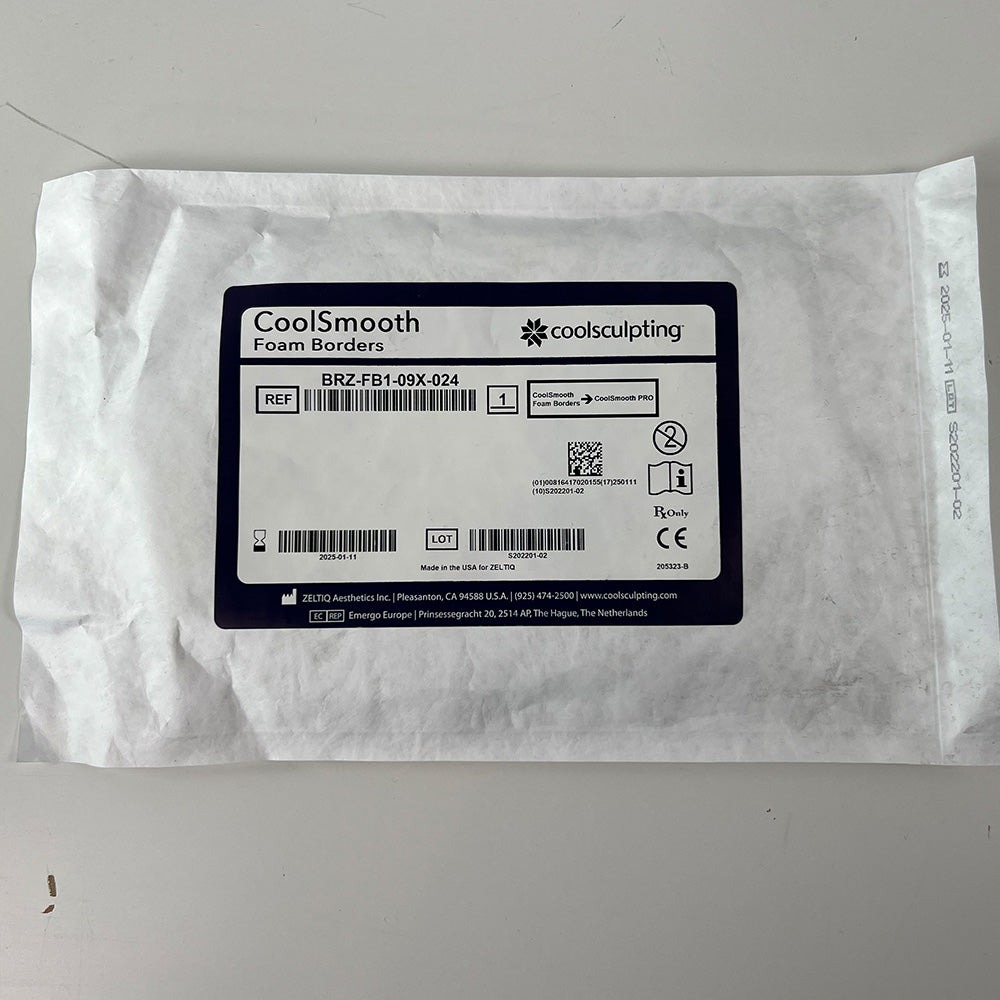 Zeltiq CoolSculpting Cool Smooth Foam Borders 24Pk BRZ-FB1-09X-024 EXP 2025-01