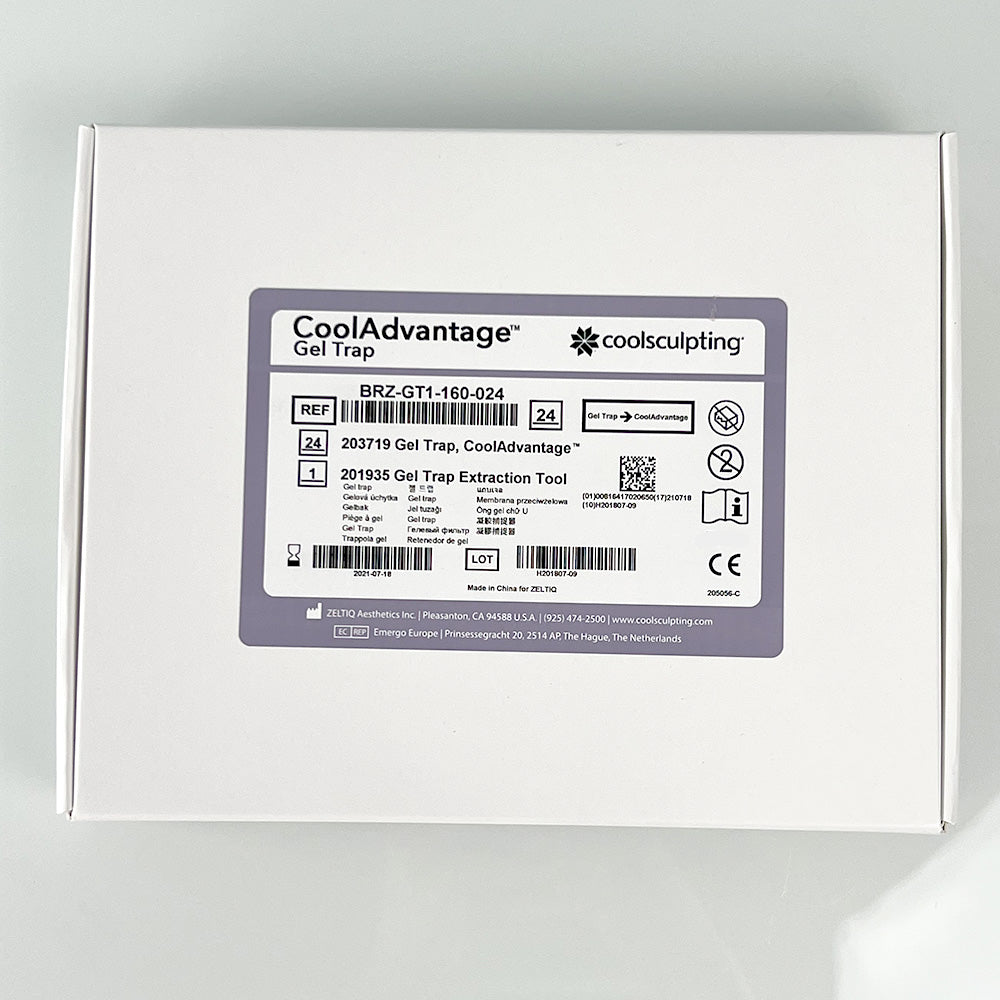 Zeltiq CoolSculpting CoolAdvantage Gel Trap 24Pack BRZ-GT1-160-024 EXP 2021-07-18
