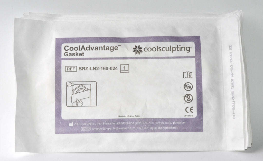 ZELTIQ CoolSculpting CoolAdvantage GASKETS BRZ-LN2-160-024 (8 Pcs) Exp 5/18