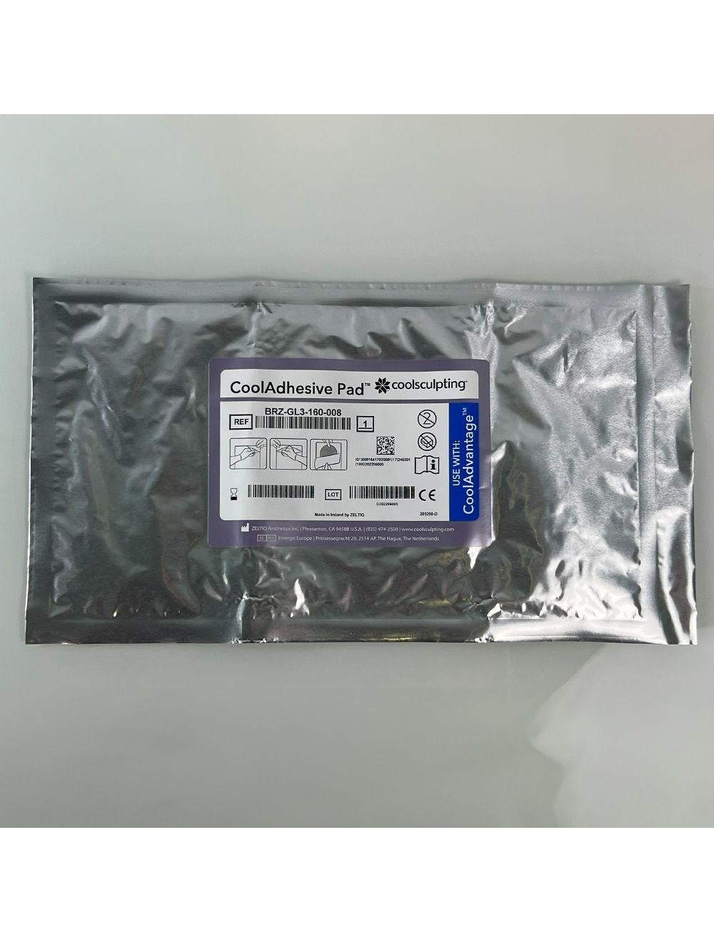 Zeltiq CoolSculpting CoolAdvantage Adhesive Pads BRZ-GL3-160-008 06/2025 x3