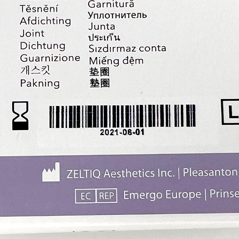 Zeltiq CoolSculpting CoolAdvantage Gasket BRZ-LN1-160-008 Exp 21-08 8 Pack