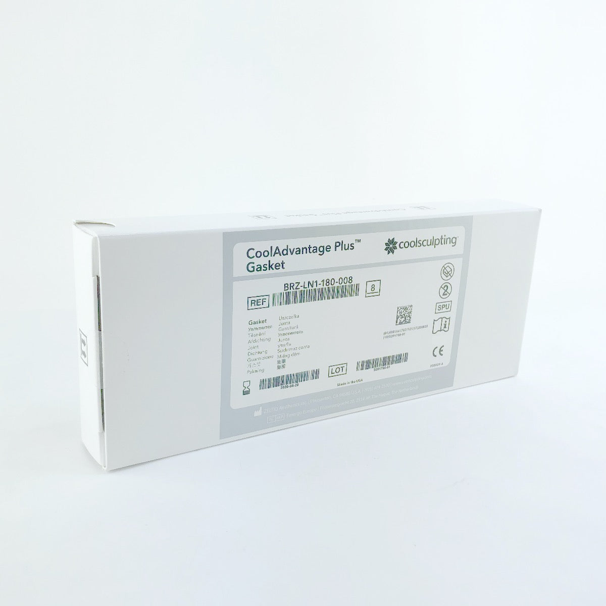 Zeltiq CoolSculpting CoolAdvantage Plus Gasket BRZ-LN1-180-008 Exp 08/20 - 8 Pack