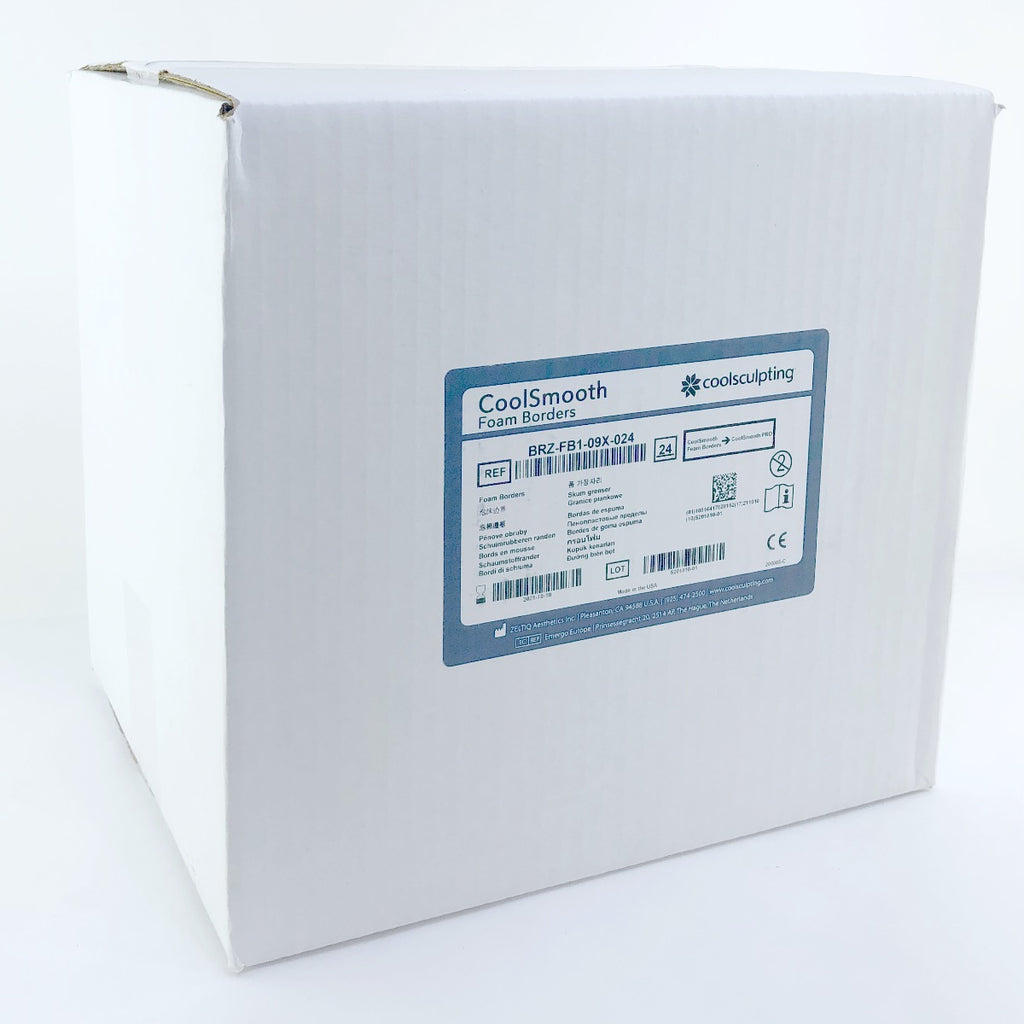 Zeltiq CoolSculpting CoolSmooth Foam Borders BRZ-FB1-09X-024 Exp. 10/21 x 24 Pack