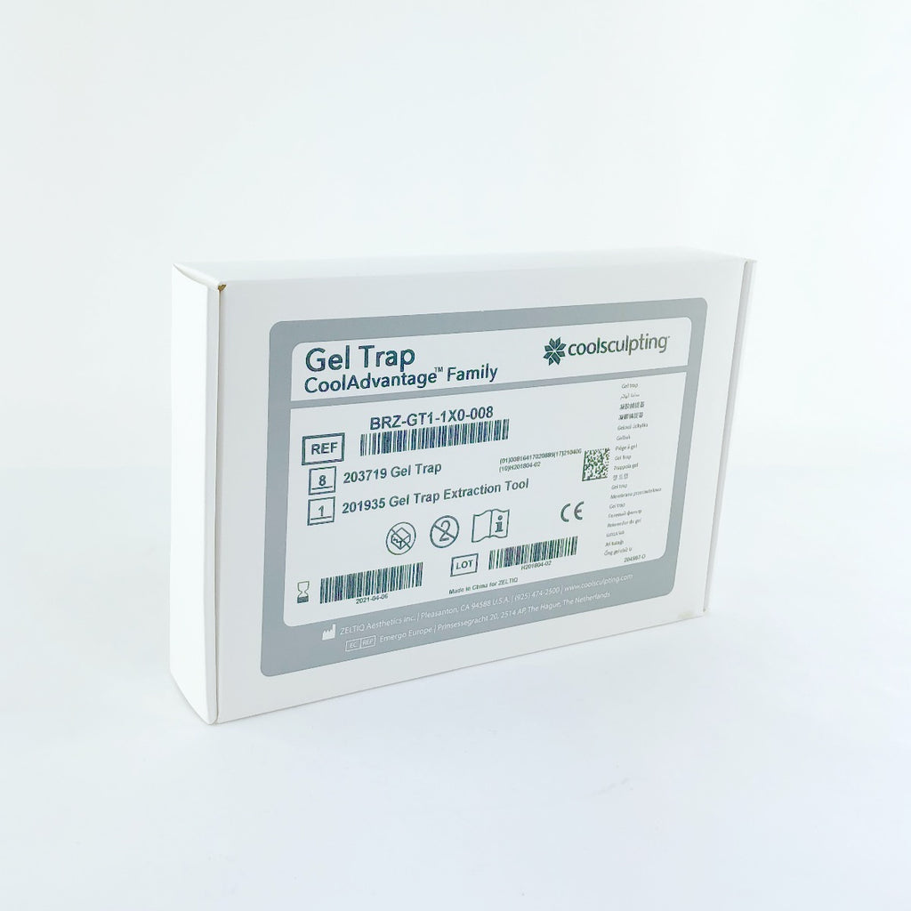 Zeltiq CoolSculpting Gel Trap Cool Advantage BRZ-GT1-1X0-008 Exp 04/2021 - 8 Pack