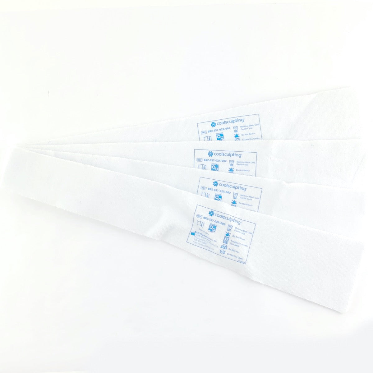 Zeltiq CoolSculpting White Securement Straps BRZ-SS7-02X-002 - Pack of 4