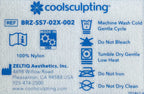 Zeltiq CoolSculpting White Securement Straps BRZ-SS7-02X-002 - Pack of 4