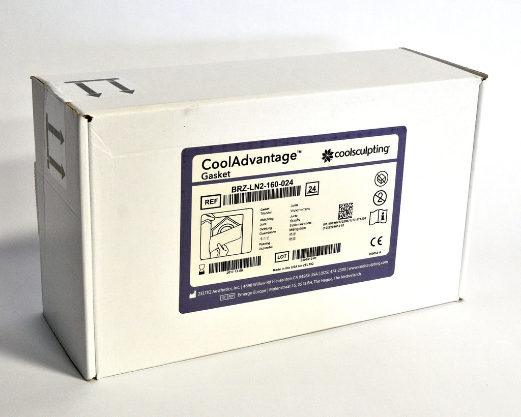 ZELTIQ CoolSculpting CoolAdvantage GASKET BRZ-LN2-160-024 (x24Pcs) Exp 12/8/2017