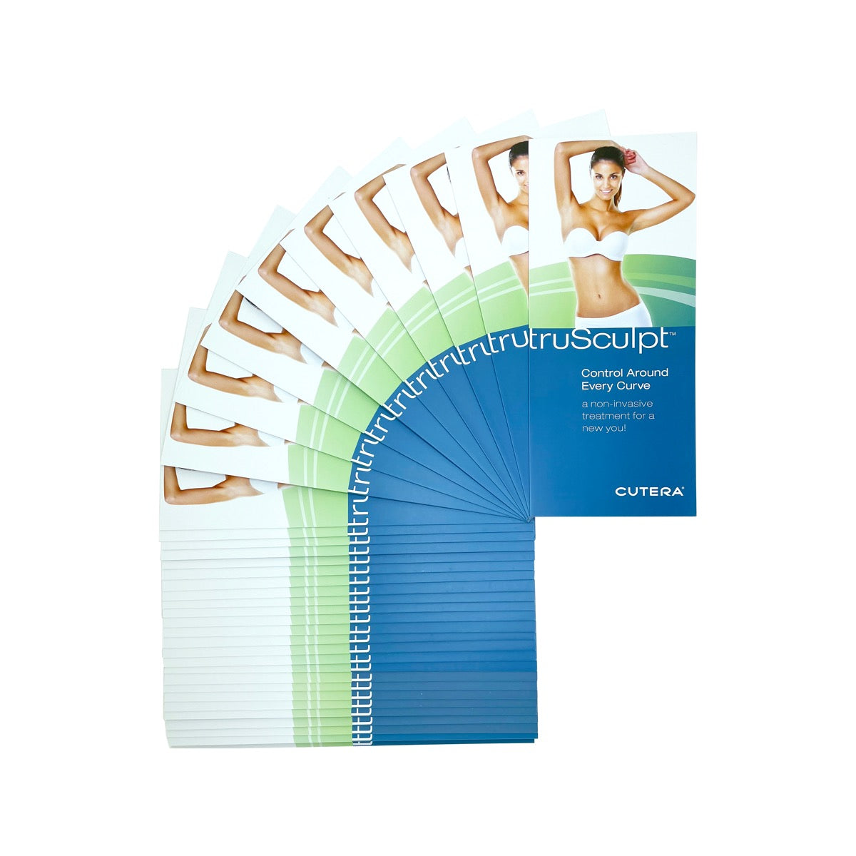 Cutera TruSculpt Control Around Every Curve Patient Brochure AP0379 - 34 Pack