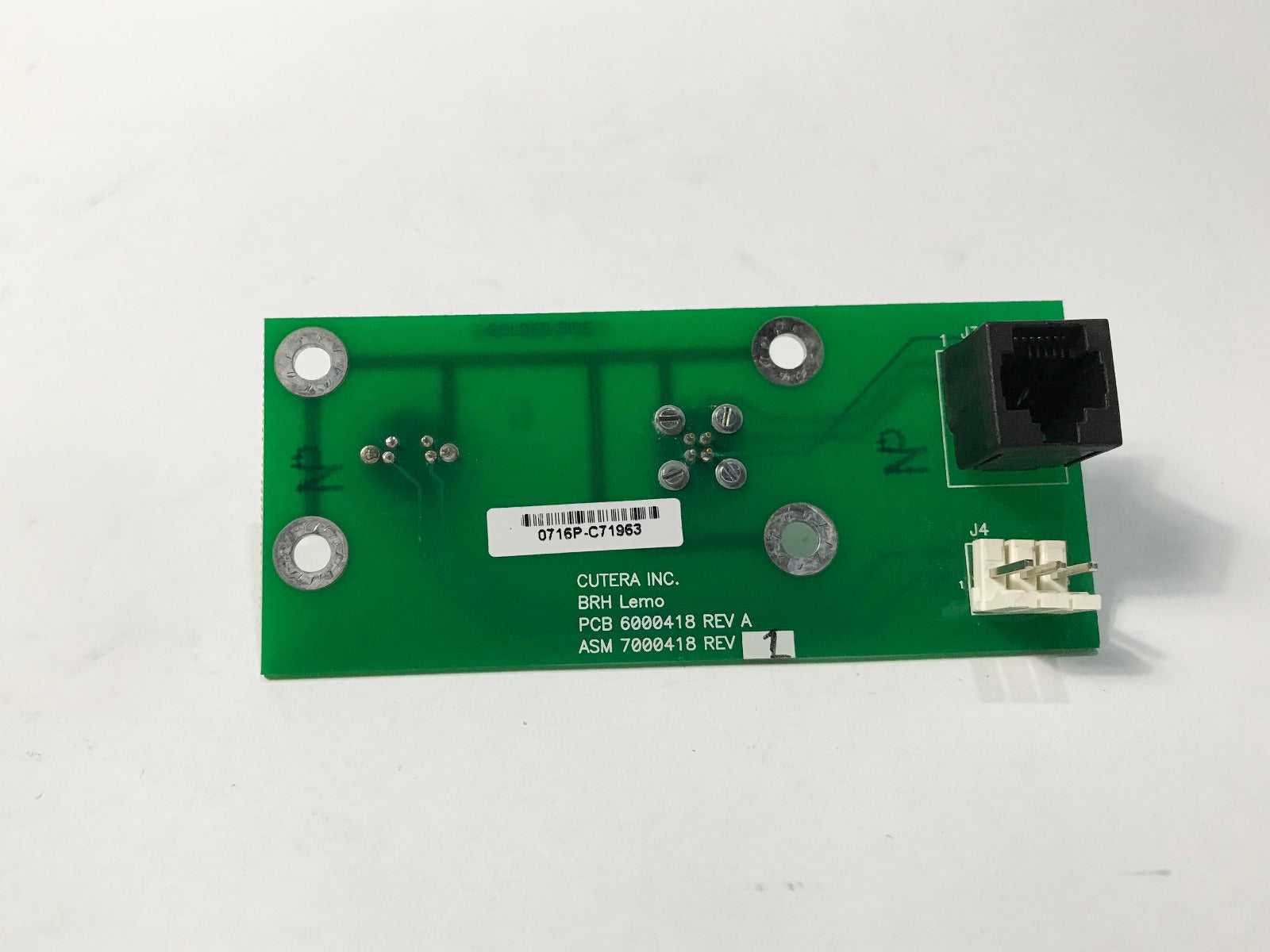 Cutera XEO CoolGlide Laser Footswitch Input Electrical Interlock Board 6000418