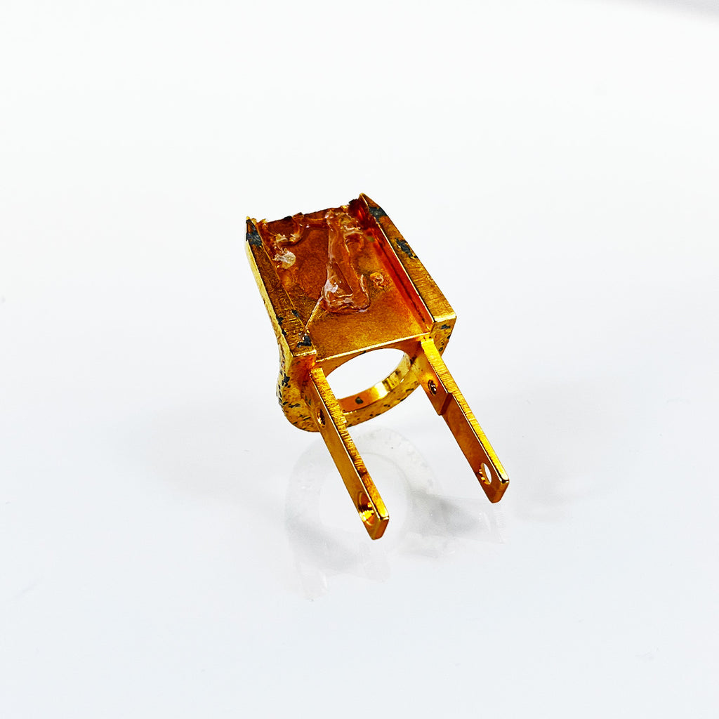 Cutera CoolGlide Excel Xeo NdYag Optic Outter Brass Part As-Is