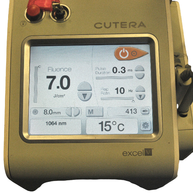 Cutera Excel V Laser 532 1064 Nd YAG Vascular Genesis XLV NdYAG ExcelV XL V
