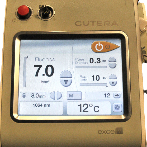 Cutera Excel V Laser 532 1064 Nd YAG Vascular Genesis XLV NdYAG ExcelV XL V 2016