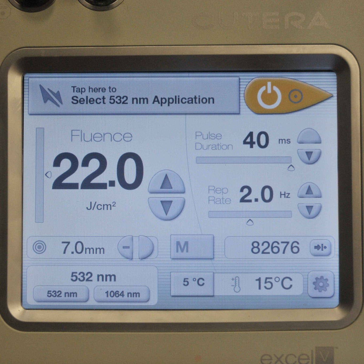 Cutera Excel V Laser 532 1064 Nd YAG Vascular Genesis XLV NdYAG ExcelV XL V 2018