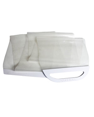 Cutera TruSculpt ID Clear Large Cumberbund White Handle Vinyl 11 1/2" x 60"