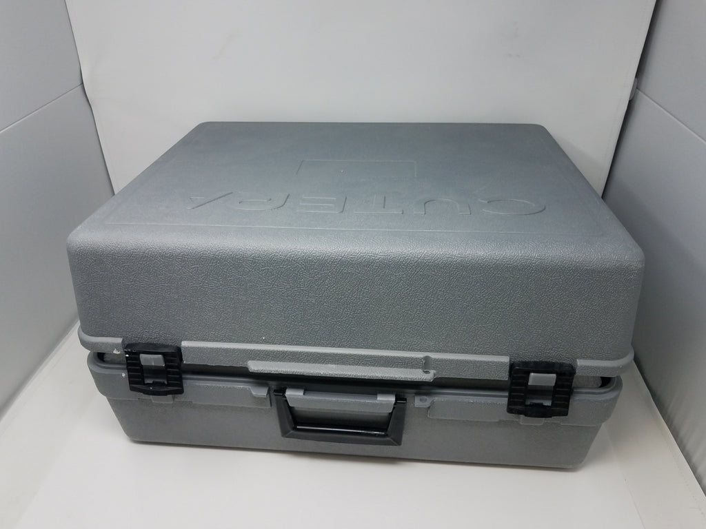 Cutera Hardshell Case Holds Two Laser HandPieces Cary Trunk Crate Die Cut Foam