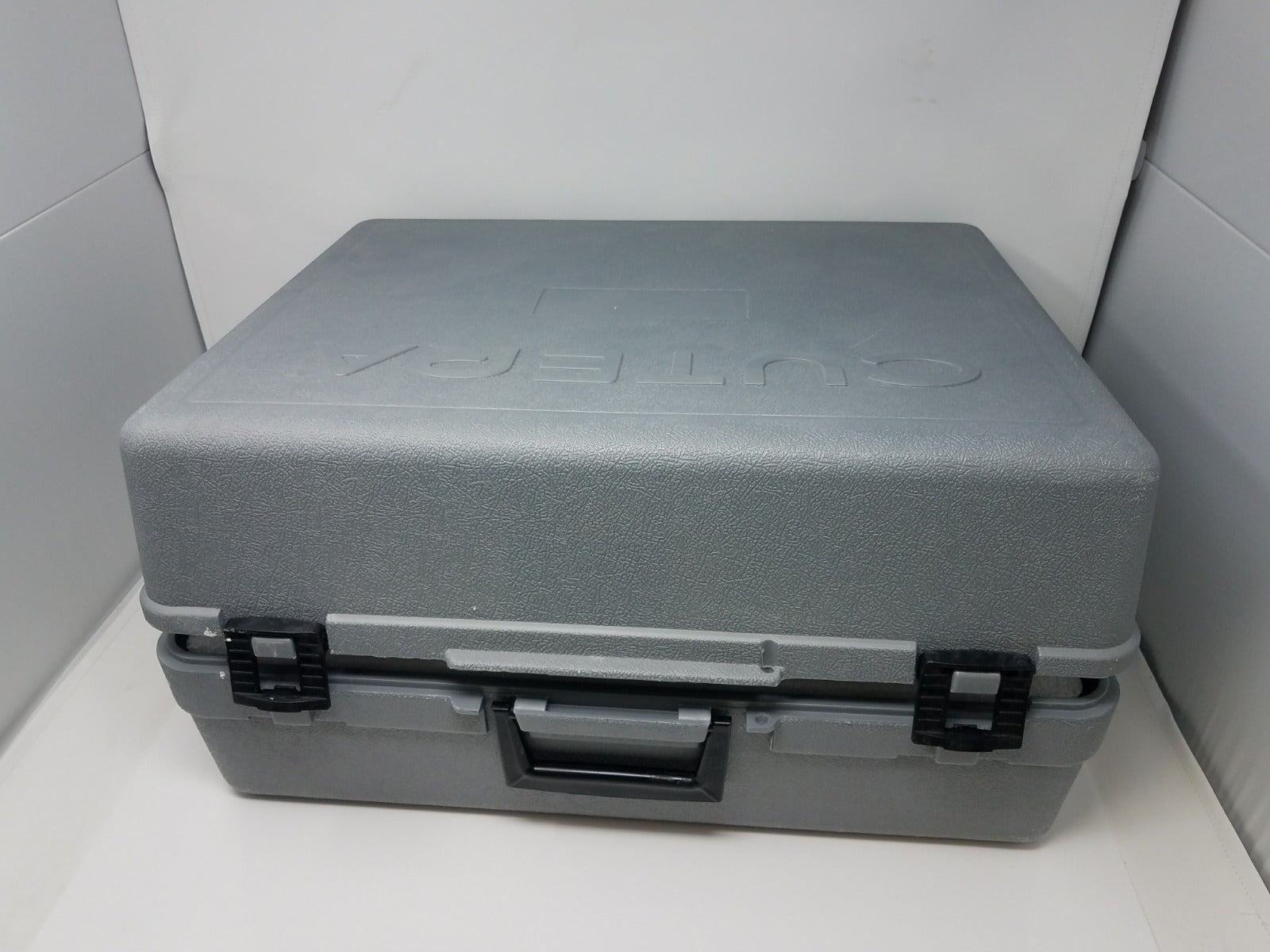 Cutera Hardshell Case Holds Two Laser HandPieces Cary Trunk Crate Die Cut Foam