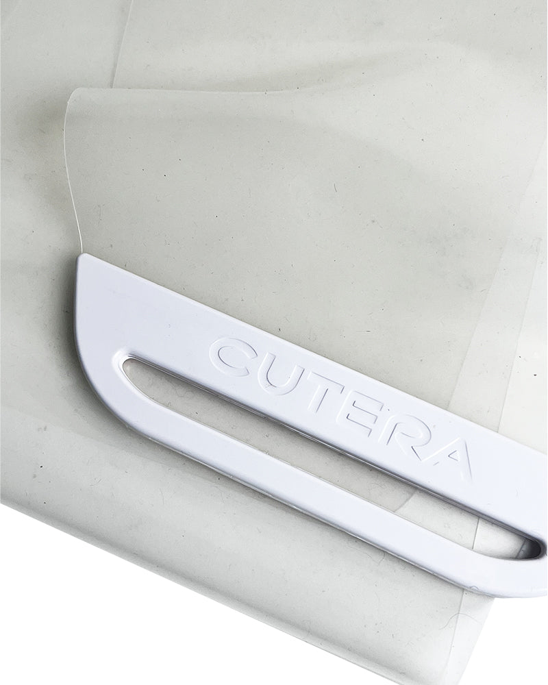 Cutera TruSculpt ID Clear Small Cumberbund White Handle Vinyl 9" x 37 1/2"