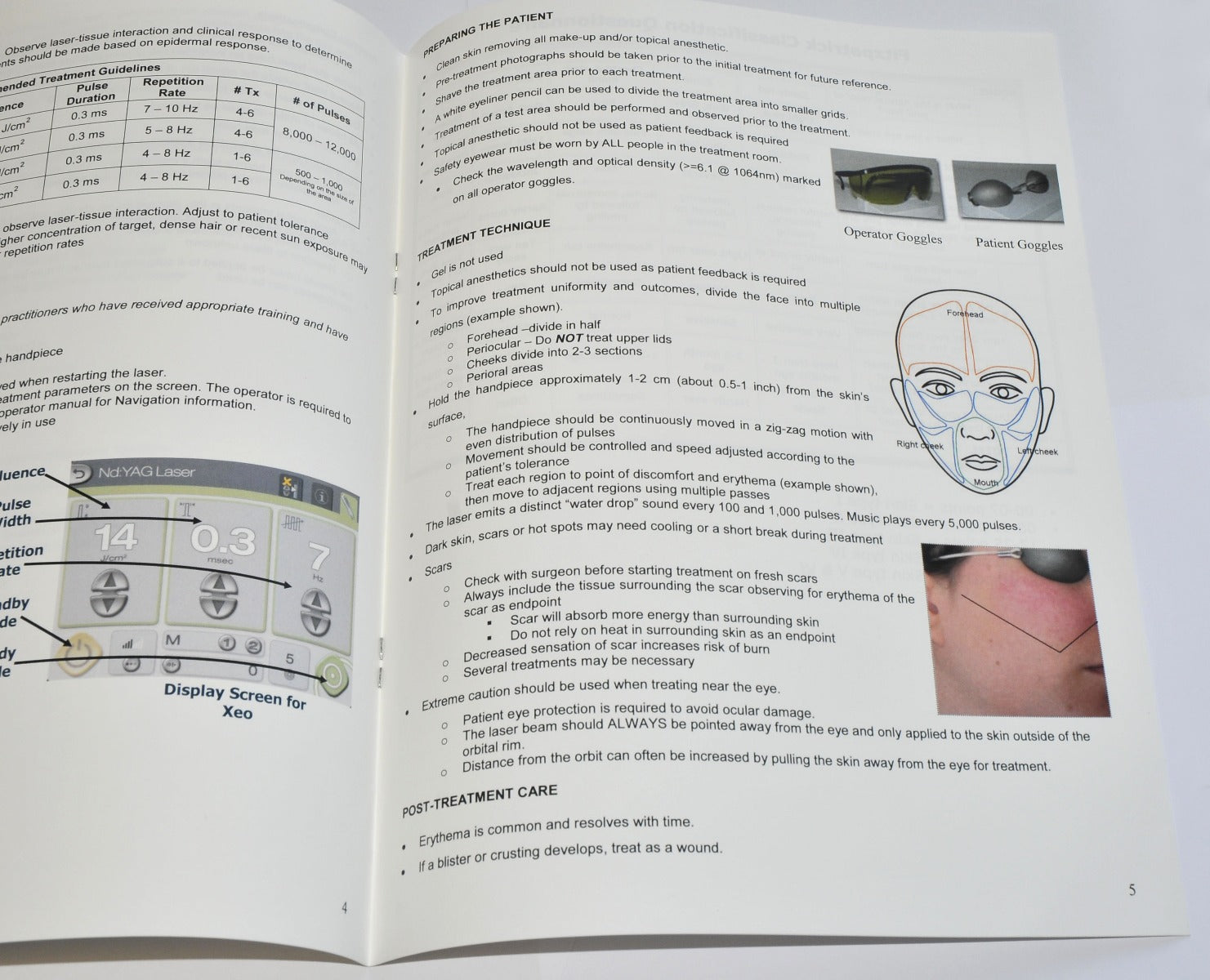 Cutera Laser Genesis Treatment Guidelines Parameter Settings Booklet D0028 2013