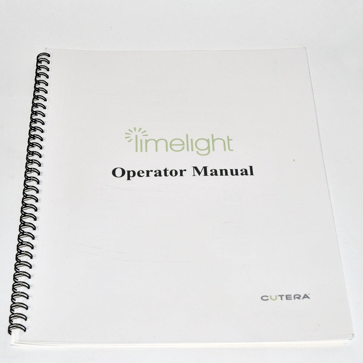 Cutera Laser LimeLight Handpiece Operator Manual Maintenance Usage Safety D0436-1