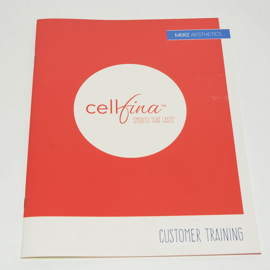 Merz Aesthetics Ulthera Cellfina Customer Training Booklet User Brochure - 2015