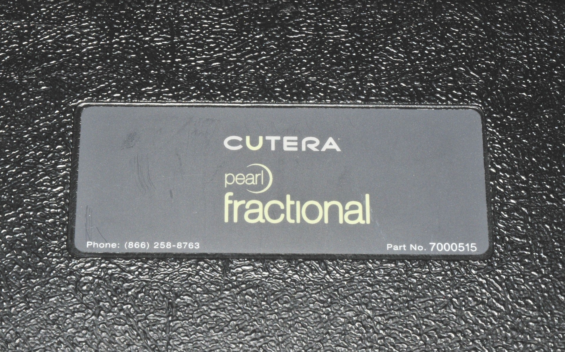 Cutera PEARL FRACTIONAL Handpiece 650 nm 7000500T PARTS UNIT AS-IS Hand Piece