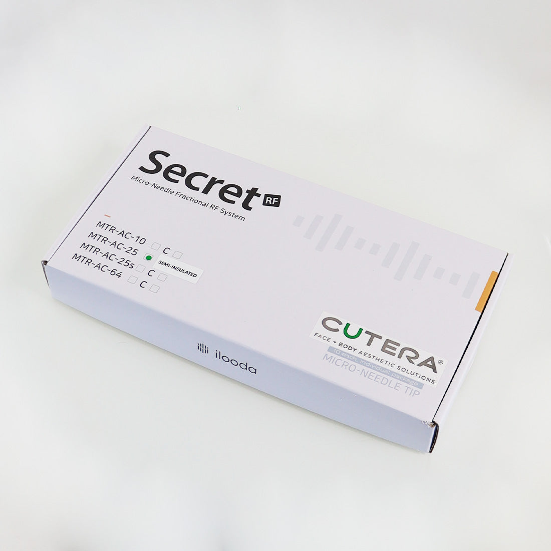 Cutera SecretRF 25-Pin Semi-Insulated MicroNeedle Tip MTR-AC-25 x10 Pack