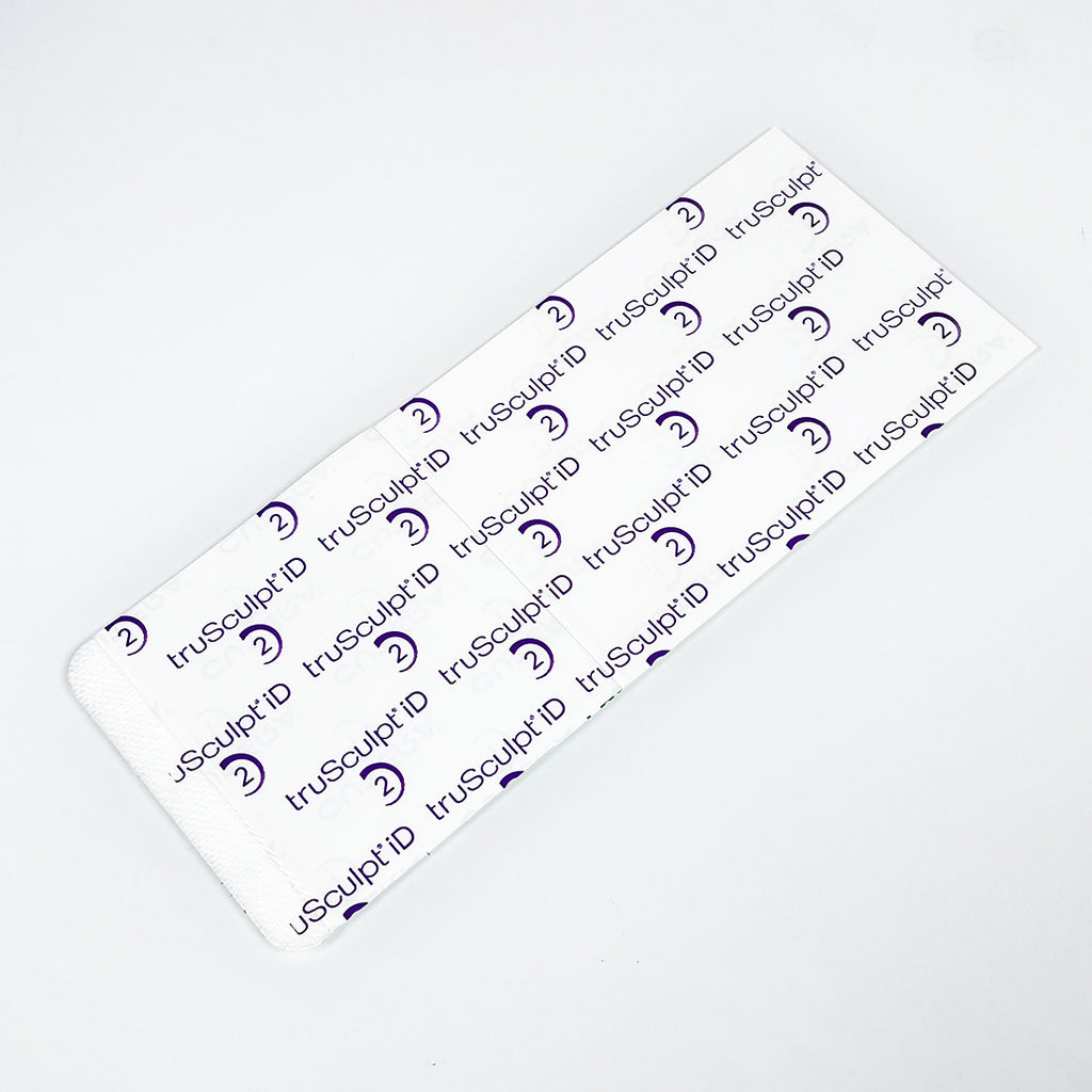 Cutera truSculpt iD Patient Treatment Adhesive Templates Decals 10"x4" x7 Pcs