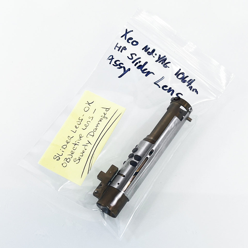 Cutera Xeo Nd Yag 1064nm Damaged Handpiece Slider HP Lens Assy Parts As-Is