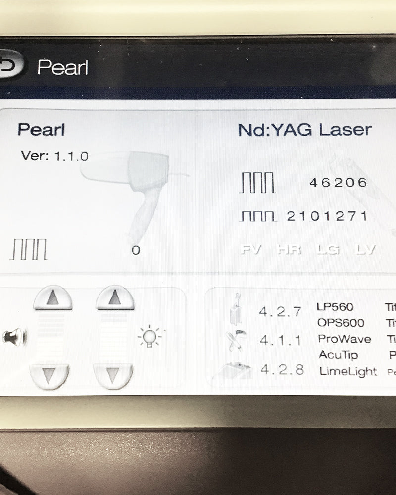 Cutera XEO Pearl Fractional Er:YSGG Handpiece Acne Scars Wrinkle Skin Tightening