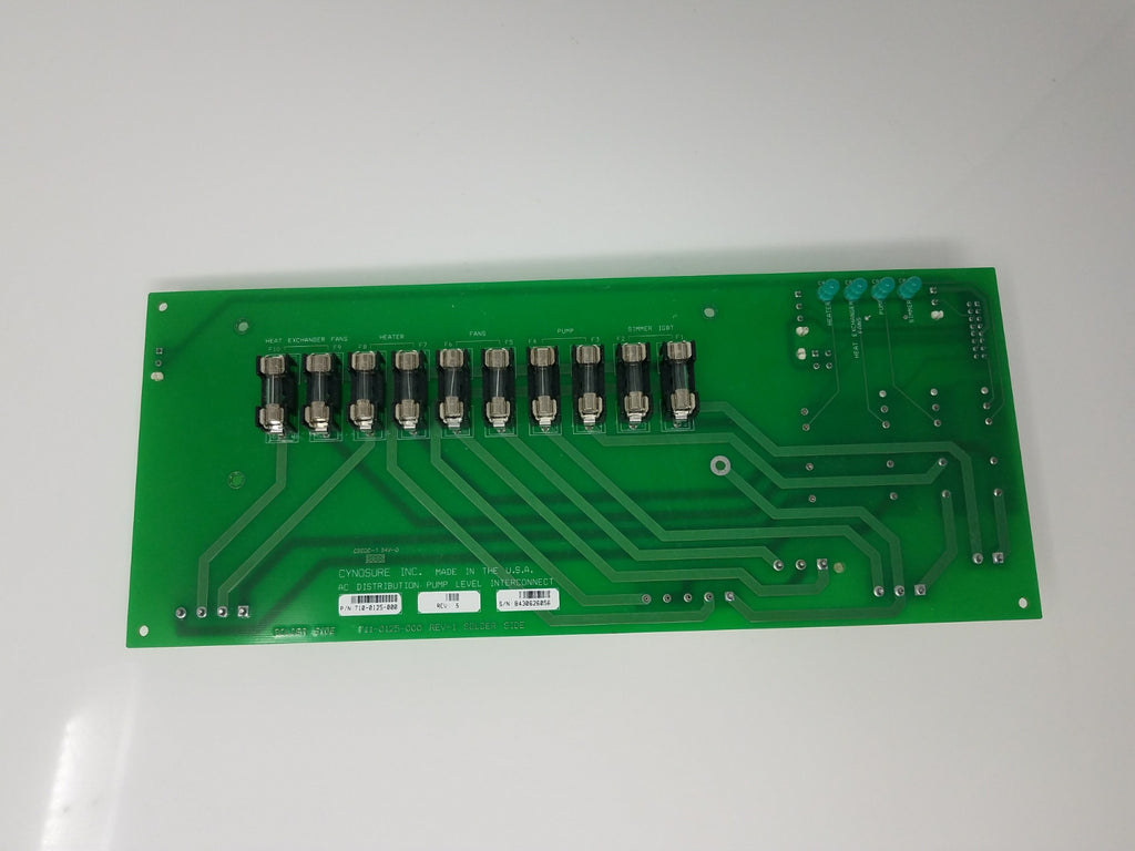 Cynosure AC Distribution Pump Level Interconnect Board Affirm *Parts SOLD AS IS*
