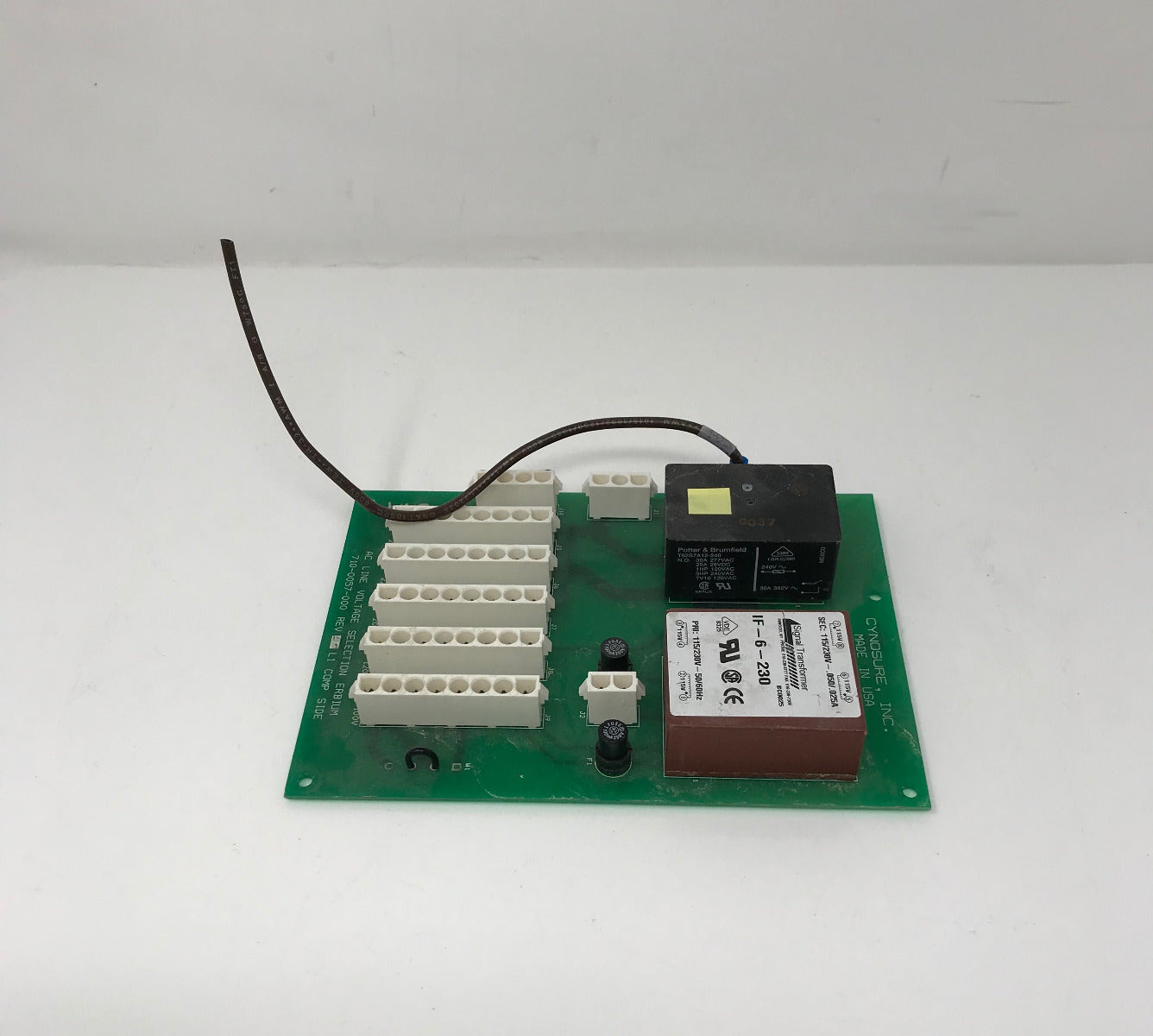 Cynosure AC Line Selection Board PCB 710-0057-000 Parts AS-IS