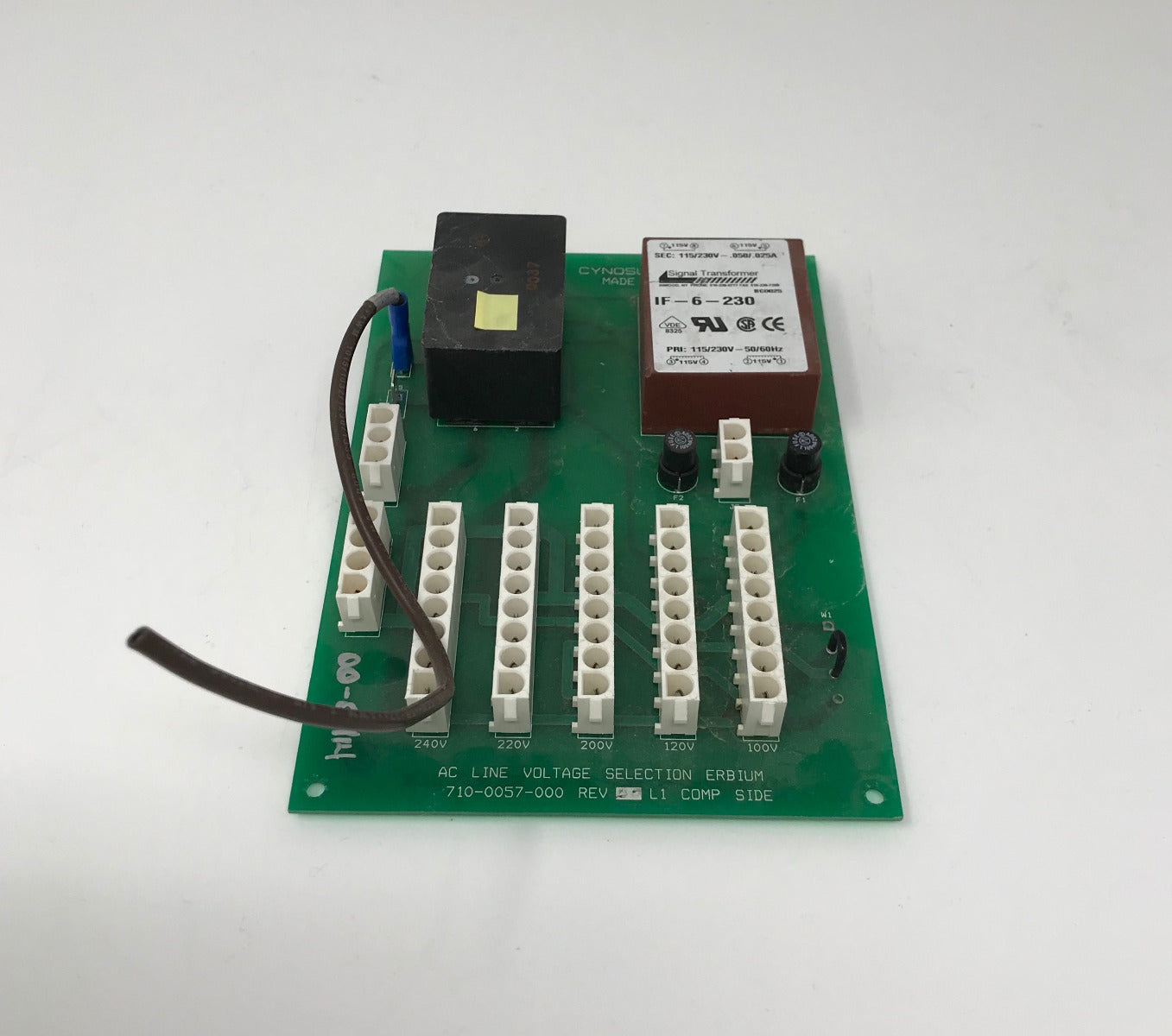 Cynosure AC Line Selection Board PCB 710-0057-000 Parts AS-IS