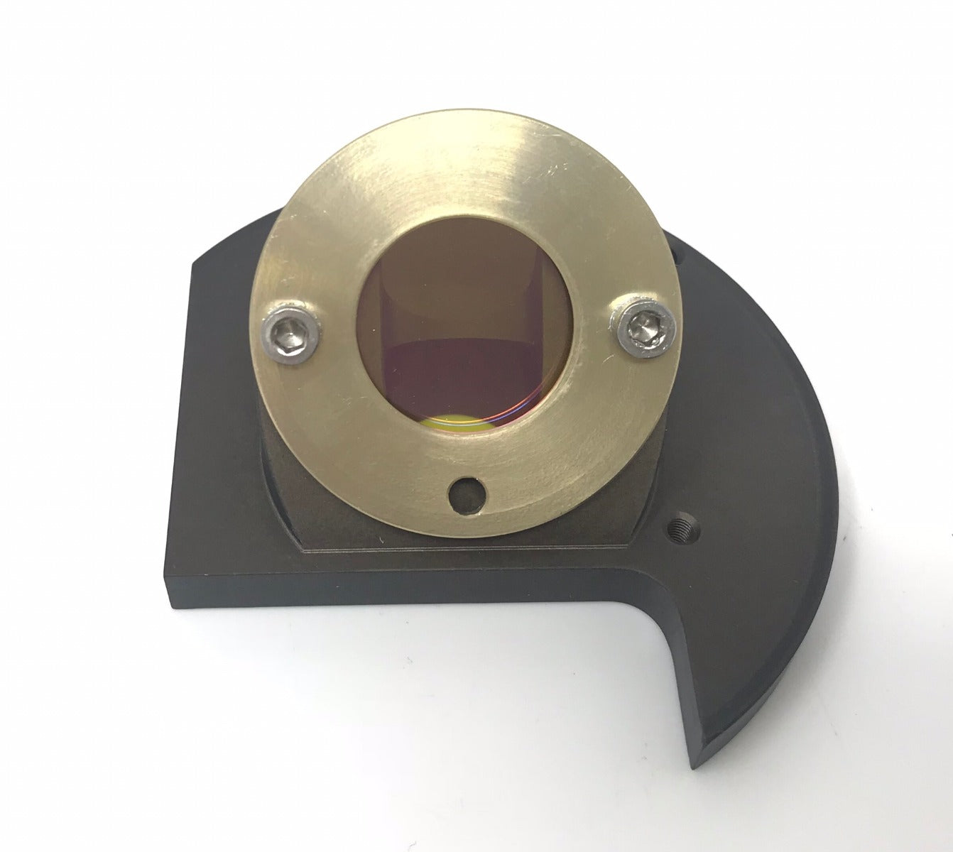 CynoSure Affirm Germanium CO2 Laser Window Assembly w/ Frame Flange Mount